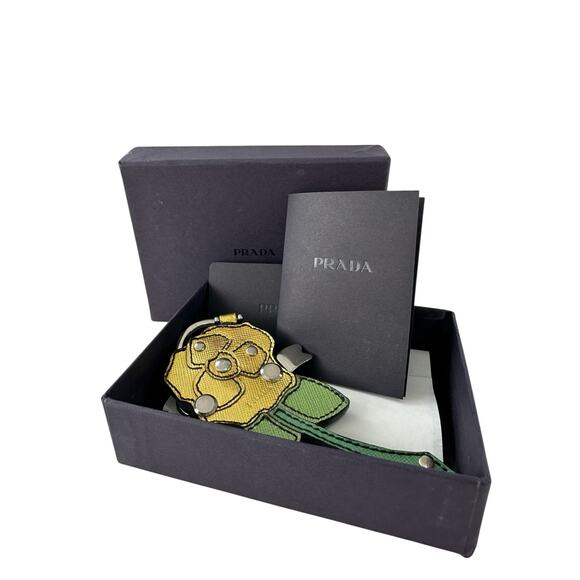 Prada Rose Keychain - Picture 2 of 6
